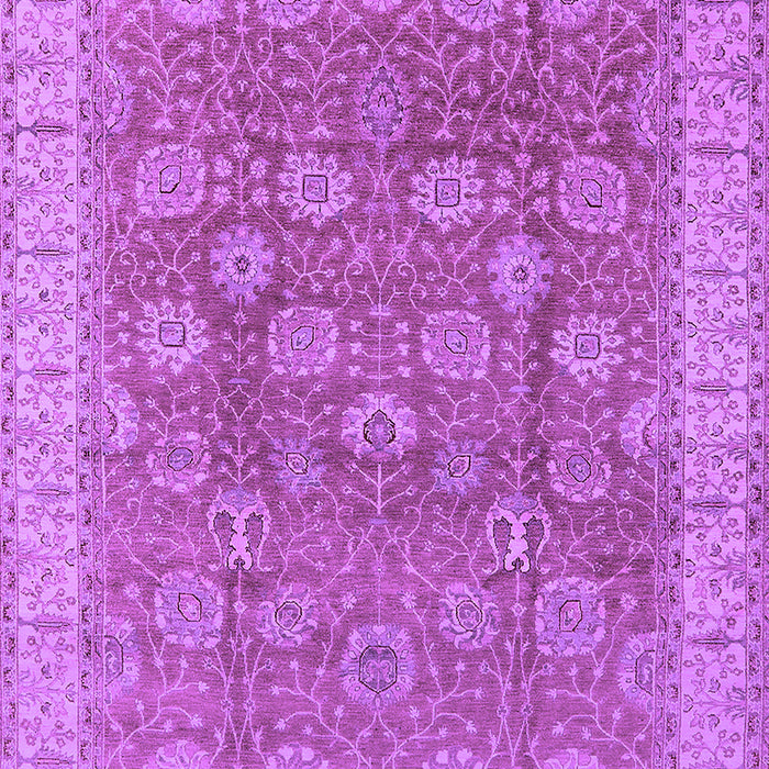 Machine Washable Oriental Purple Traditional Area Rugs, wshurb1339pur