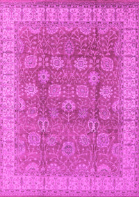 Oriental Pink Traditional Rug, urb1339pnk