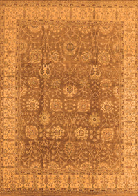 Oriental Orange Traditional Rug, urb1339org