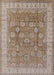 Machine Washable Industrial Modern Light French Beige Brown Rug, wshurb1339