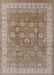 Mid-Century Modern Light French Beige Brown Oriental Rug, urb1339