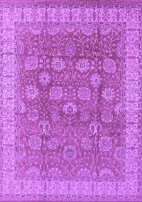 Oriental Purple Traditional Rug, urb1339pur