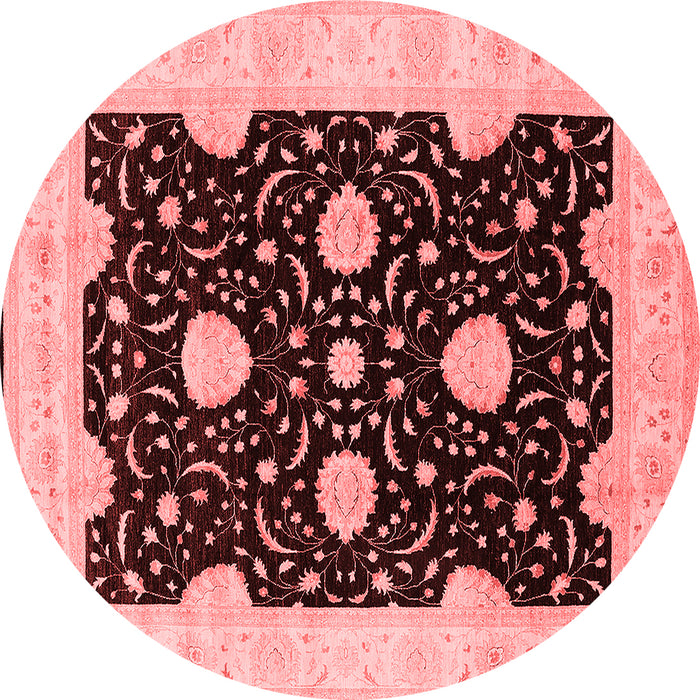 Machine Washable Oriental Red Traditional Rug, wshurb1340red