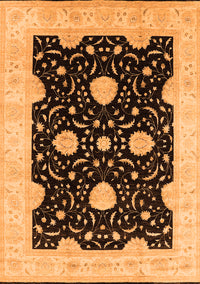 Oriental Orange Traditional Rug, urb1340org