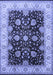 Oriental Blue Traditional Rug, urb1341blu