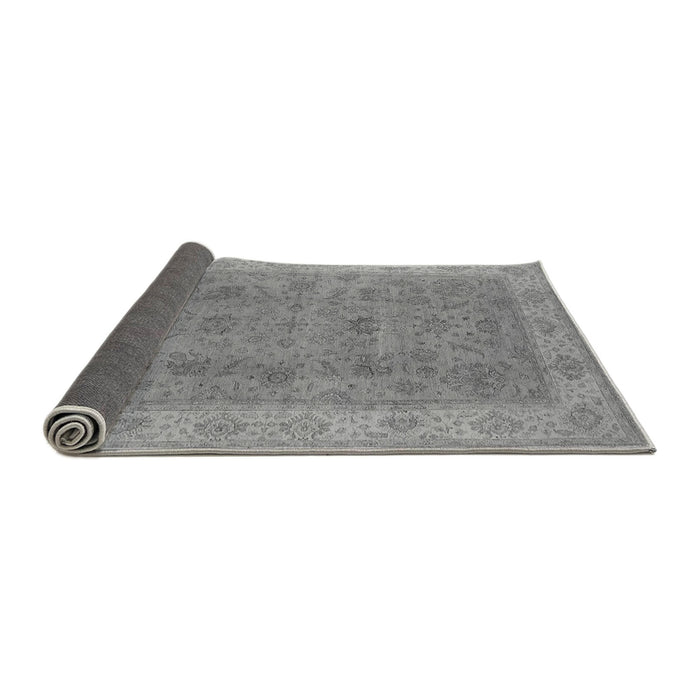 Sideview of Oriental Gray Traditional Rug, urb1342gry