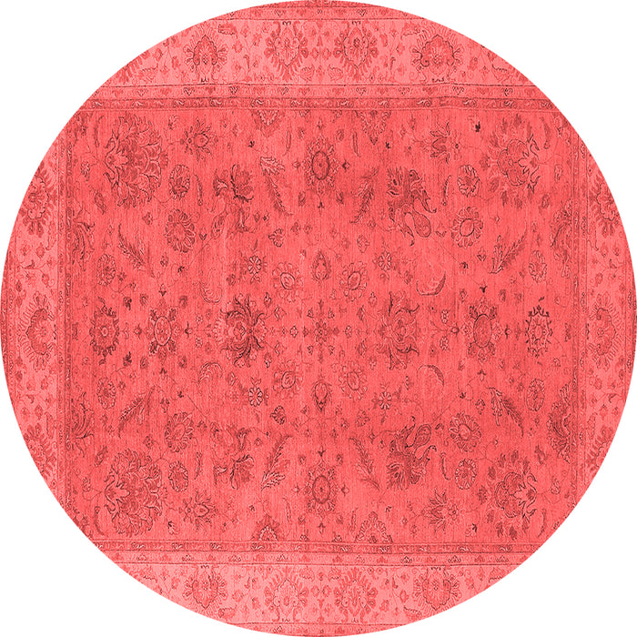 Machine Washable Oriental Red Traditional Rug, wshurb1342red
