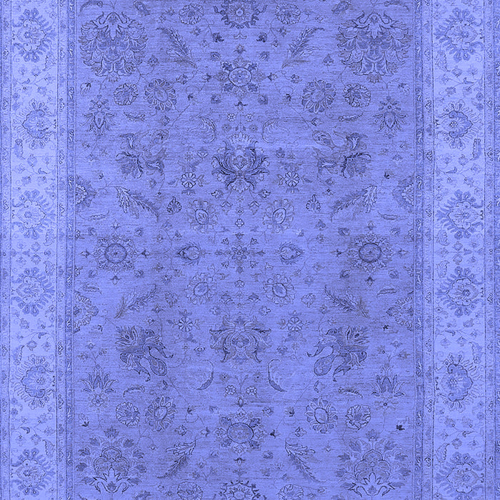 Oriental Blue Traditional Rug, urb1342blu