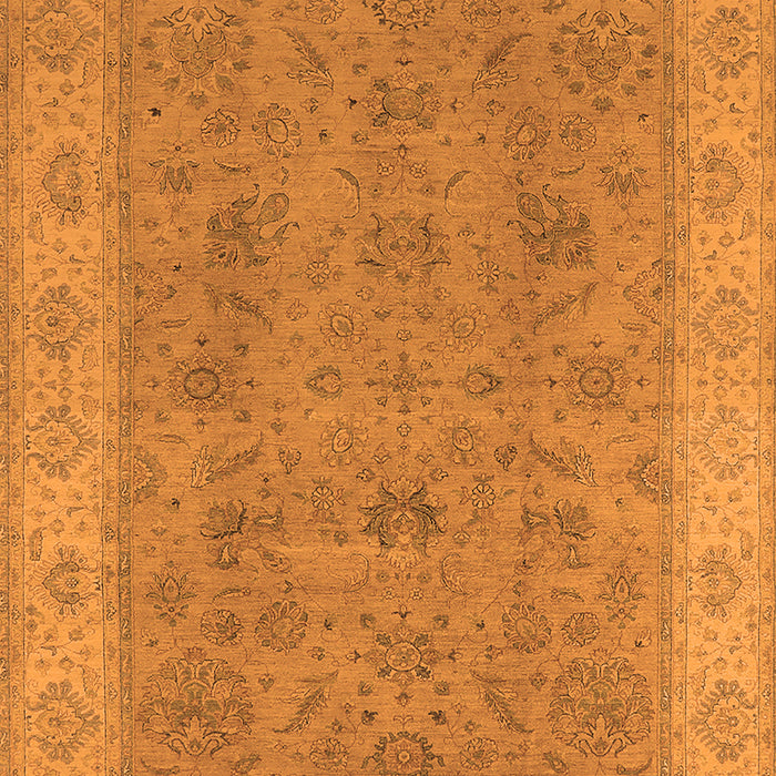Oriental Orange Traditional Rug, urb1342org
