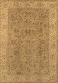 Oriental Brown Traditional Rug, urb1342brn