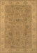 Oriental Brown Traditional Rug, urb1342brn