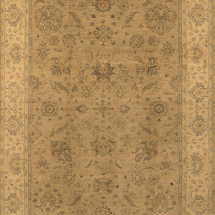 Oriental Brown Traditional Rug, urb1342brn