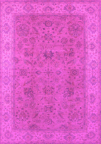 Oriental Pink Traditional Rug, urb1342pnk