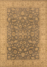 Oriental Brown Traditional Rug, urb1343brn