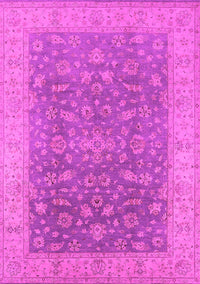 Oriental Pink Traditional Rug, urb1343pnk