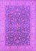 Oriental Purple Traditional Rug, urb1343pur
