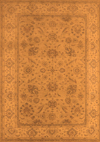 Oriental Orange Traditional Rug, urb1344org