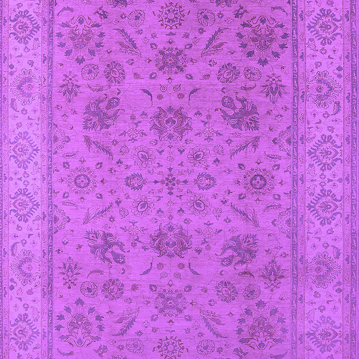 Machine Washable Oriental Purple Traditional Area Rugs, wshurb1344pur