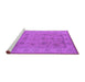 Sideview of Machine Washable Oriental Purple Traditional Area Rugs, wshurb1344pur