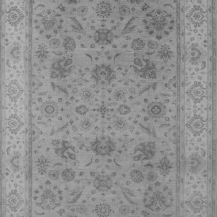 Machine Washable Oriental Gray Traditional Rug, wshurb1344gry