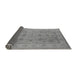 Sideview of Oriental Gray Traditional Rug, urb1344gry