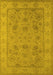 Oriental Yellow Traditional Rug, urb1344yw