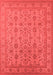 Oriental Red Traditional Area Rugs