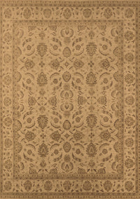 Oriental Brown Traditional Rug, urb1345brn