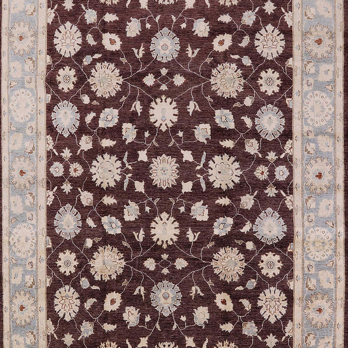 Machine Washable Industrial Modern Sepia Brown Rug, wshurb1346