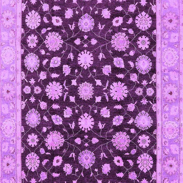 Oriental Purple Traditional Rug, urb1346pur