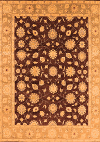 Oriental Orange Traditional Rug, urb1346org