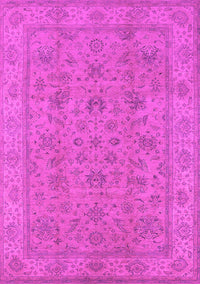 Oriental Pink Traditional Rug, urb1347pnk