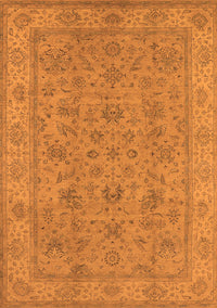 Oriental Orange Traditional Rug, urb1347org