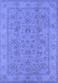 Oriental Blue Traditional Rug, urb1347blu