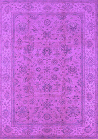 Oriental Purple Traditional Rug, urb1347pur