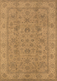 Oriental Brown Traditional Rug, urb1347brn