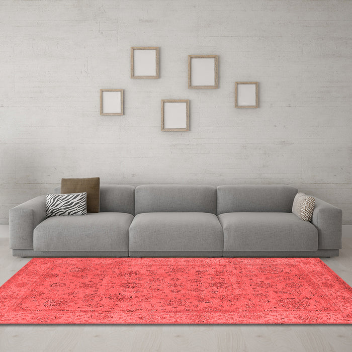 Traditional Red Washable Rugs