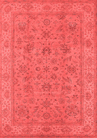 Oriental Red Traditional Rug, urb1347red