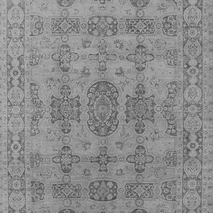 Machine Washable Oriental Gray Traditional Rug, wshurb1348gry