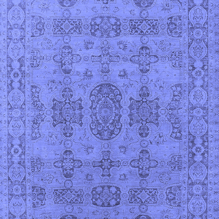 Oriental Blue Traditional Rug, urb1348blu