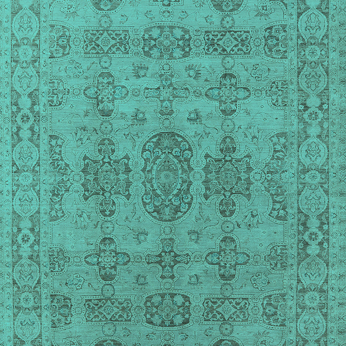 Oriental Turquoise Traditional Rug, urb1348turq