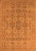 Oriental Orange Traditional Rug, urb1348org