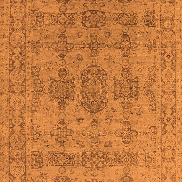 Oriental Orange Traditional Rug, urb1348org
