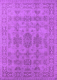 Oriental Purple Traditional Rug, urb1348pur