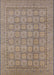 Mid-Century Modern Puce Purple Oriental Rug, urb1349