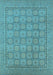 Oriental Light Blue Industrial Rug, urb1349lblu