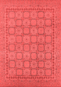 Oriental Red Industrial Rug, urb1349red