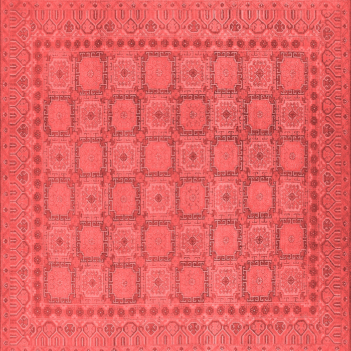 Oriental Red Industrial Rug, urb1349red