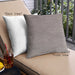 Front View of Mid-Century Modern Urban Square Mauve Taupe Purple Throw Pillow, 18 inch by 18 inch, pwurb134