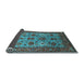 Sideview of Oriental Light Blue Industrial Rug, urb1350lblu